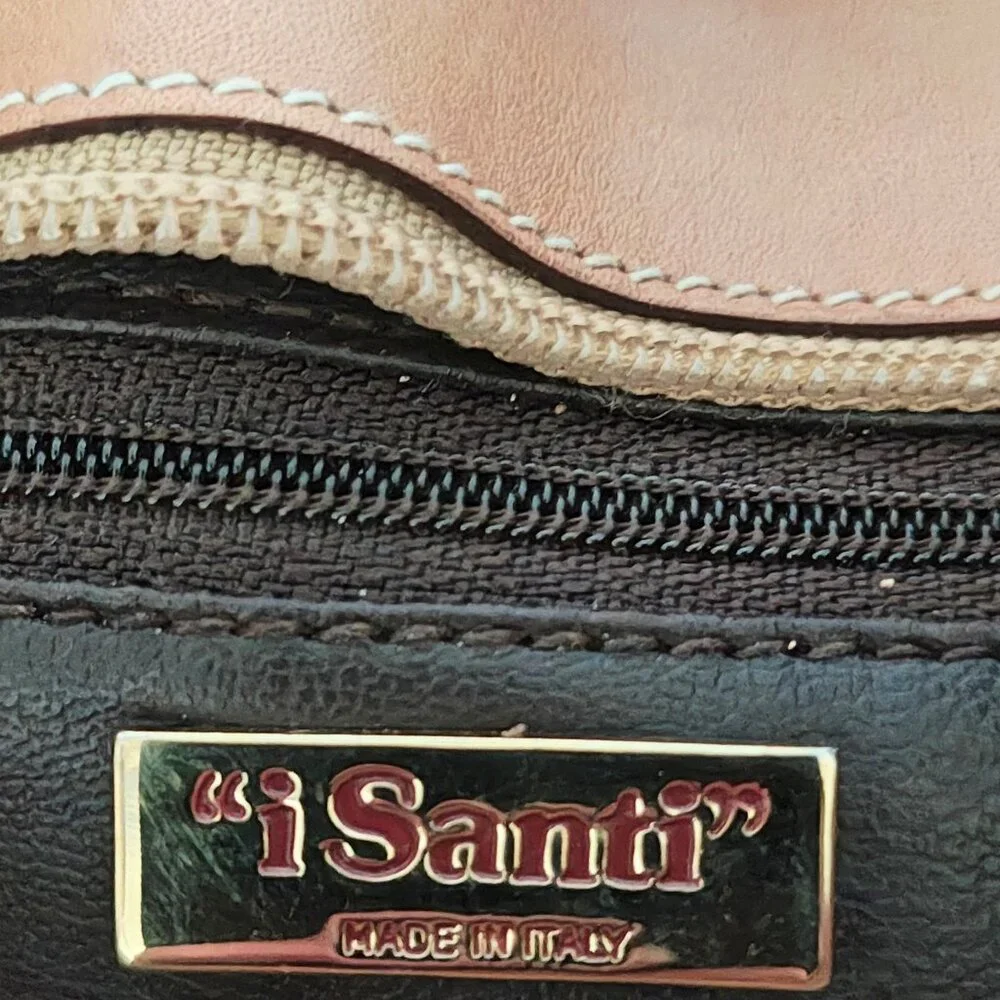 Vintage ISANTI Leather Shoulder Bag - Picture 2 of 16